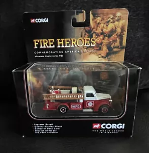 2001 Corgi Fire Heroes Ford Fire Pumper #CS90015 -New In Box - Picture 1 of 6