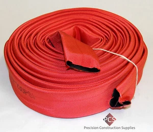 Heavy Duty 4" x 20M Red 190Psi Layflat Hose - No Ends - Picture 1 of 4