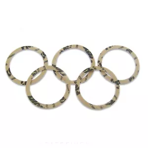 PACKET OF 5 x RANCILIO 36221001 COFFEE GROUP HEAD PAPER SEALS 73mmx59mmx0.8mm - Picture 1 of 9