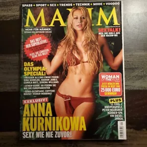 ♡ Maxim 09/2004, Anna Kurnikowa, Männermagazin, Style, Erotik, Zeitschrift - Bild 1 von 5