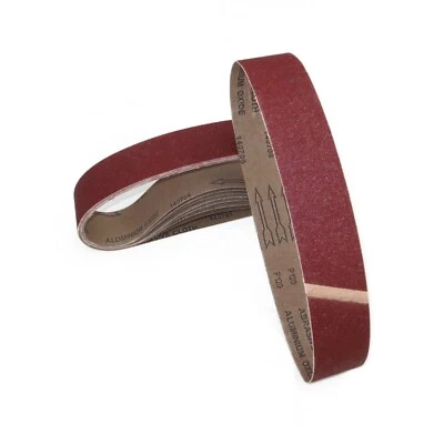 ECKRA Schleifbänder 50 x 1020 mm für Schleifmaschinen Korn und Menge wählbar