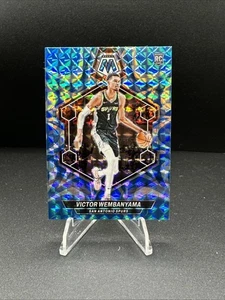2023-24 Panini Mosaic Victor Wembanyama #238 RC Rookie Reactive Blue - Bild 1 von 2