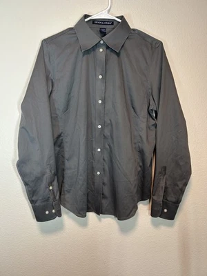 Camisa Jones New York Signature Abotonada Gris Oscuro Talla Mujer’s Talla Grande Foto 1 de 4