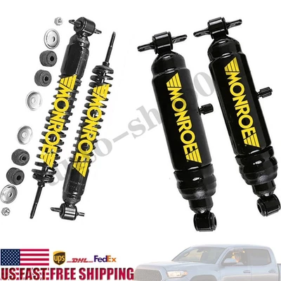 Amortiguadores delanteros traseros puntales para Oldsmobile Delta 88 4,3 L 1975 1974 1973 1972 1971 Foto 1 de 4