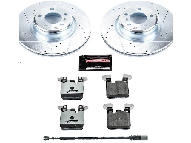 Kit de pastillas de freno trasero y rotor para BMW 320i 2017 2016-2018 NF236ZF Foto 1 de 1