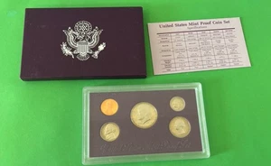 U.S. Mint 1988-S Proof Set Confezione Originale Governo - Foto 1 di 7