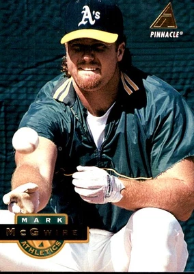 Mark McGwire 1994 Pinnacle #300 Athletics MLB LEER ENVÍO GRATUITO AutographDen Foto 1 de 2