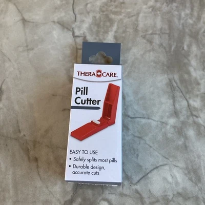 Thera Care Pill Cutter - Easy To Use - Accurate Cuts - Safely Splits Most Pills - Image 1 of 4