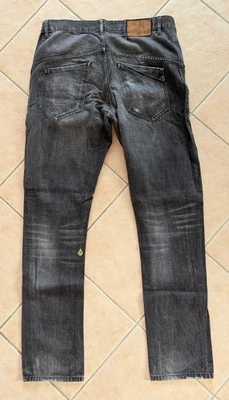 Volcom Jeans 34/34 – Waschung black used – Straight Fit – Skater Pants Hose - Bild 1 von 4