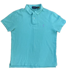 Polo Ralph Lauren personalizzata slim fit in rete - Medium - Foto 1 di 10