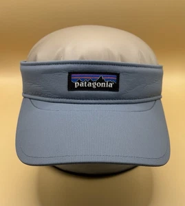 Patagonia Sonnenblende Hut Einheitsgröße verstellbar blau grau Netplus recyceltes Material - Bild 1 von 5