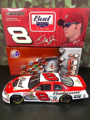 ACTION DALE EARNHARDT JR #8 BUDWEISER/NEXTEL BORN ON DATE 2004 MONTE CARLO 1:18 - Image 1 of 4