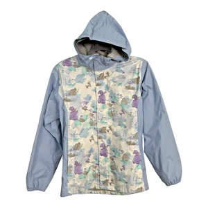 The North Face Girls XL Rain Jacket Waterproof Hooded Windbeaker Coat Blue - Picture 1 of 8