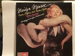 MARILYN MONROE NEVER BEFORE NEVER AGAIN * STET LABEL 15005 * - Picture 1 of 5