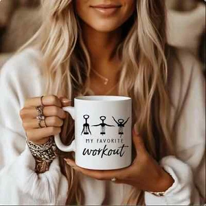 Taza de vino divertida para hacer ejercicio taza para decir vino, regalo para amantes del vino, taza de tornillo de vajilla, - Imagen 1 de 11