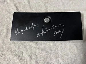 David Soul Signed Autographed FORD TORINO Glove Box Starsky and Hutch - Picture 1 of 5