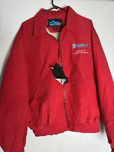 GIACCA ROSSA TRI-MOUNTAIN NUOVA CON ETICHETTE Michelin Uomo Impermeabile NYLON Tg XL RN88051 - Foto 1 di 6