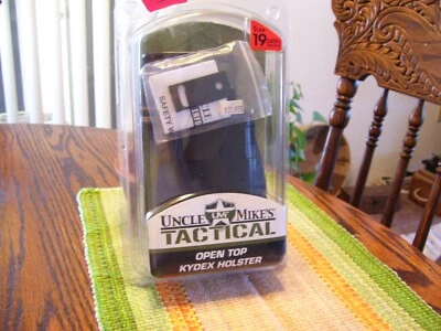 Uncle Mike's Tactical Open Top Kydex Holster RH Size 19 Colt 1911 1911A1 Pistols - Image 1 of 4