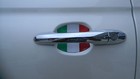 Italian Flag Car Accessory Door Handle Scratch Guards made in USA Fits All 4 pcs