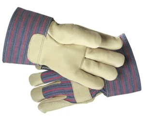 Pigskin Leather Palm Warm Winter Insulated Lined Cold Weather WORK GLOVES XLARGE - Picture 1 of 1