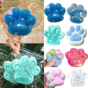 Cat Paws Toy Mochi Taba Squishy Fidget Toys Paw Slow Rebound Stress Release Toy - Picture 1 of 33