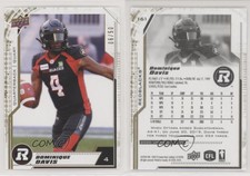 2020 Upper Deck CFL Gold /50 Dominique Davis #161
