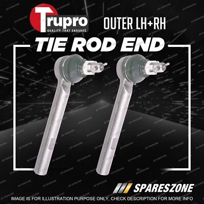 Pair Trupro Outer Tie Rod Ends for Lexus RX330 MCU38R RX350 GGL15R GUS35R WAGON - image 1 of 2