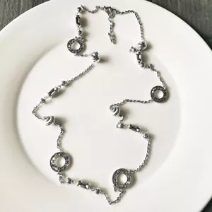 Neu 38" Premier Designs einzelne Stränge Halskette Geschenk Vintage Damen Party Schmuck - Bild 1 von 3