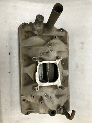 Colector de admisión AMC V8 Edelbrock R-4B 70 - 91 304 360 401 R4B Foto 1 de 4