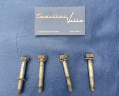 1958 Cadillac Fan Blades Bolts Used Original Set 57 56 55 59 60 54 53 - Image 1 of 2