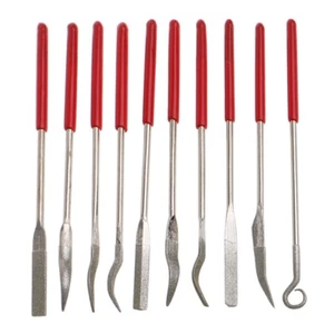 New 10Pcs Coated Riffler Files Mechanical Watch Jewelry Files Tools - Picture 1 of 8