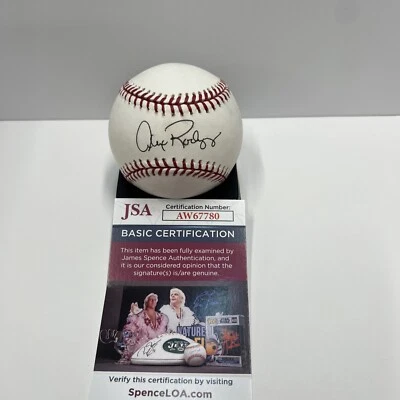 Alex Rodriguez Autographed Signed Baseball New York Yankees MLB JSA #AW67780 - Image 1 of 4