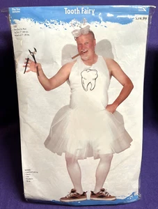 NEW Plus Size Tooth Fairy Costume - Fits Up To 6' 2", 300 lbs - Fun World - Picture 1 of 7