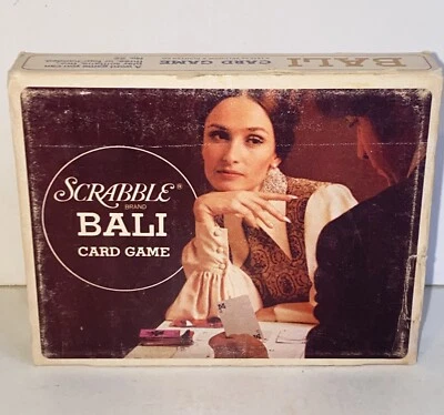 Vintage 1972 Scrabble Brand Bali Card Game A Word Game Solitaire - 4 Players - Image 1 of 4