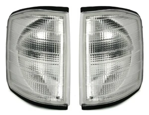Frontblinker Set für Mercedes W201 190E 1983-1993 in Weiß weißer Blinker - Afbeelding 1 van 6