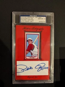 Historic Autograph PETE ROSE Cut Auto! - Picture 1 of 2