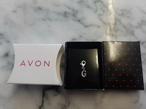 Avon Initial Charm G Gift-Boxed - Picture 1 of 1