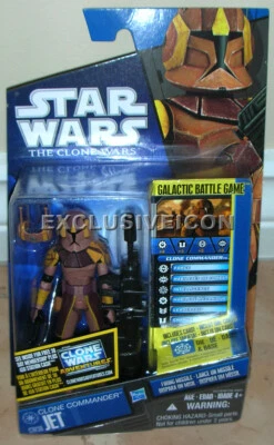 2012 Hasbro Star Wars The Clone CW38 Commander Jet Canadian Version Brand NEW - Image 1 of 2