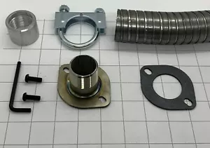 GenExhaust for Champion Generator w/#80 arrestor 1-1/2" steel extension (2 foot) - Picture 1 of 1