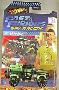 2020 Hot Wheels Netflix Fast & Furious Spy Racers RALLY BAJA CRAWLER Black OROH6 - Picture 1 of 5