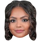 Miia Harris (Curls) Celebrity Mask, Flat Card Face