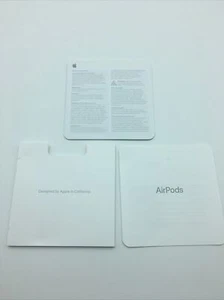 Genuine Apple Air Pods Quick Start User Guide - User Guide Only - 1st Generation - Picture 1 of 4