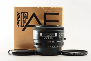 Mint Nikon AF NIKKOR 50mm F/1.4 Standard Prime Lens Black From Japan #3654 - Picture 1 of 23