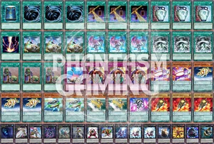 Qliphort Deck Diamond Dire Wolf Abyss Dweller Artifact Durendal Yugioh - Picture 1 of 1