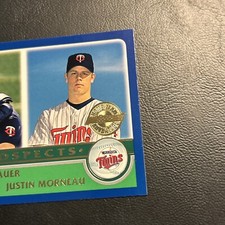 #680 Joe Mauer Justin Morneau ￼  2003 Home Team Advantage Topps￼￼￼ Cb36-4