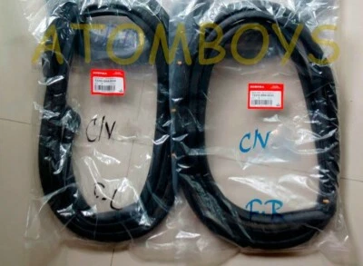 FOR HONDA CIVIC front DOOR SEDAN DX GX S5A ES8 SEAL RUBBER WEATHERSTRIP ES5 ES1 - Изображение 1 из 4