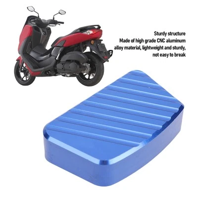 Blaue Motorrad-Ständerverlängerungsplatte CNC-gefräste Aluminiumlegierungsplatte - Bild 1 von 4