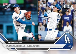 Shohei Ohtani - 2025 Topps Now 884 - Game for the Ages - MLB - 3 HRs - Bild 1 von 2