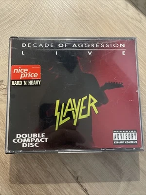 Slayer - Decade of Aggression Metal Destruction Metallica Megadeth Slipknot - Bild 1 von 2