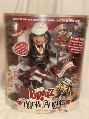 Bratz Rock Angelz Yasmin – Collectors 1st Edition – RARE BNIB with mini CD 🎸  - Image 1 of 4